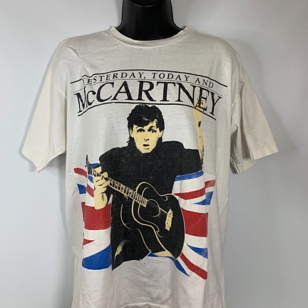 Yesterday, Today and McCartney LIVE 1990 World Tour Concert Shirt